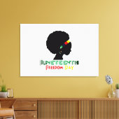 Tag der Freiheit Leinwanddruck (Insitu (Wohnzimmer))