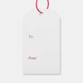 Tag der Freude von Evergreen und Berries Geschenkanhänger (Rückseite)