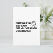 Tag der Freundschaft (Stehend Vorderseite)