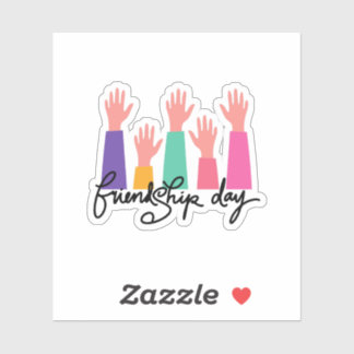 Tag der Freundschaft Aufkleber