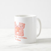 TAG DER FREUNDSCHAFT BESTER FREUND, LUSTIGE BÄREN KAFFEETASSE (VorderseiteRechts)