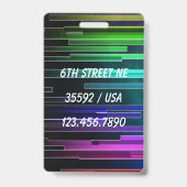 Tag der Friedenslippen Ausweis (Rückseite)