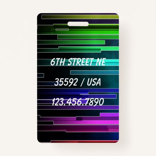 Tag der Friedenslippen Ausweis (Rückseite)