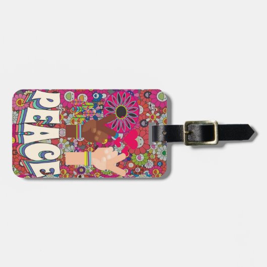 Tag der Friedenssicherung Gepäckanhänger (Vorderseite horizontal)