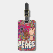 Tag der Friedenssicherung Gepäckanhänger (Vorderseite vertikal)