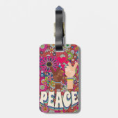 Tag der Friedenssicherung Gepäckanhänger (Rückseite vertikal)