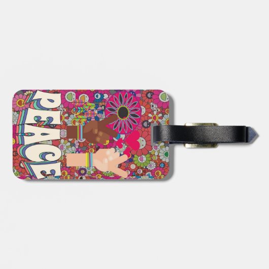 Tag der Friedenssicherung Gepäckanhänger (Rückseite horizontal)