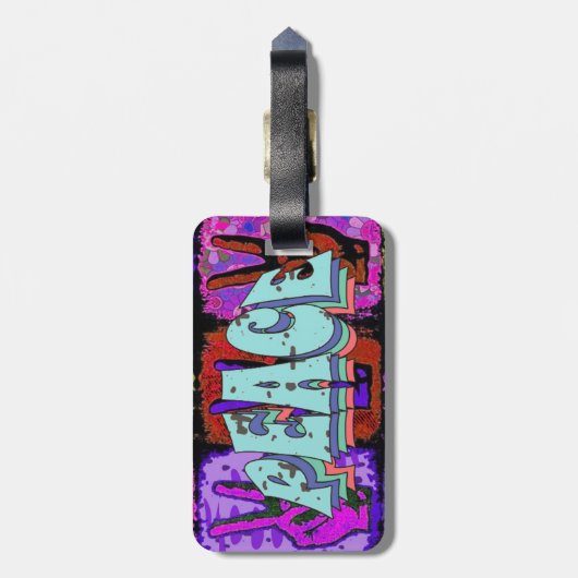 Tag der Friedenssicherung Gepäckanhänger (Rückseite vertikal)