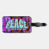 Tag der Friedenssicherung Gepäckanhänger (Rückseite horizontal)