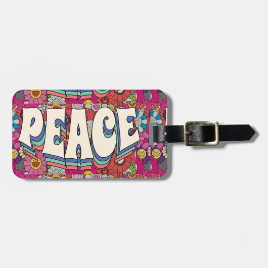 Tag der Friedenssicherung Gepäckanhänger (Vorderseite horizontal)