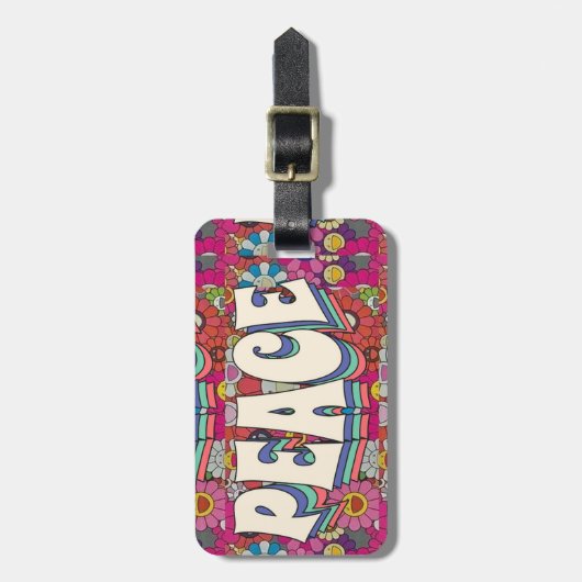 Tag der Friedenssicherung Gepäckanhänger (Vorderseite vertikal)