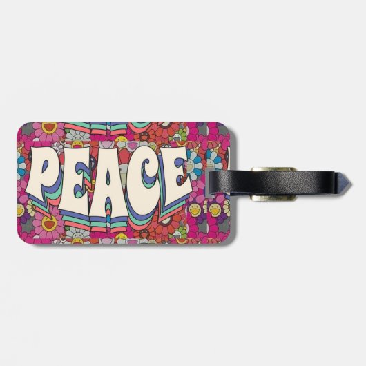 Tag der Friedenssicherung Gepäckanhänger (Rückseite horizontal)