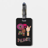 Tag der Friedenssicherung Gepäckanhänger (Rückseite vertikal)