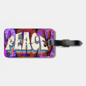 Tag der Friedenssicherung Gepäckanhänger (Rückseite horizontal)