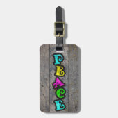 Tag der Friedenssicherung Gepäckanhänger (Vorderseite vertikal)