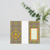 Tag der Friedenssicherung Postkarte (Stehend Vorderseite)