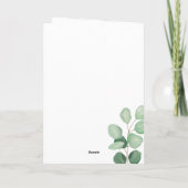 Tag der Gebärdenmutterhütten Dankeskarte (Rückseite)