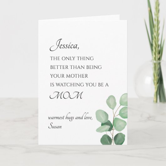 Tag der Gebärdenmutterhütten Dankeskarte (Vorderseite)