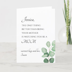 Tag der Gebärdenmutterhütten Dankeskarte