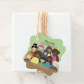 Tag der Gefälligkeit für internationale Frauen Geschenkanhänger (Beispiel)