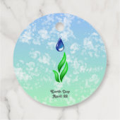 Tag der Gefälligkeit Tags Geschenkanhänger (Rückseite)