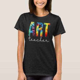 Tag der Gefärbte Krawatte des Kunstlehrers T-Shirt