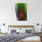 Tag der Genese 6: Mensch 2014 Leinwanddruck (Insitu (Schlafzimmer))