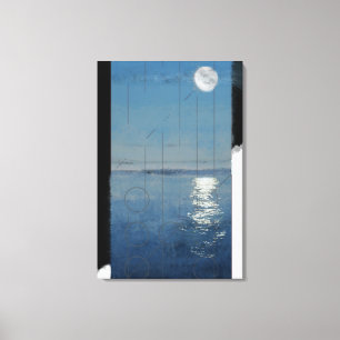 Tag der Genesis 2: Waters 2014 digitale Malerei Leinwanddruck