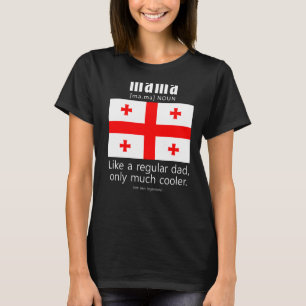 Tag der georgischen Patriot Flag Fahnen Georgien T-Shirt