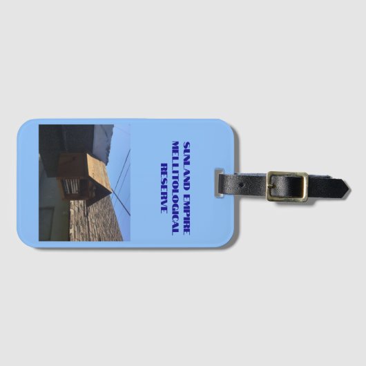 Tag der Gepäckaufbewahrung Gepäckanhänger (Vorderseite (Horizontal))