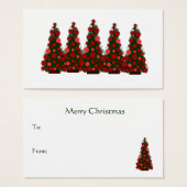 Tag der Geschenke an Red Christmas Tree (Vorne & Hinten)