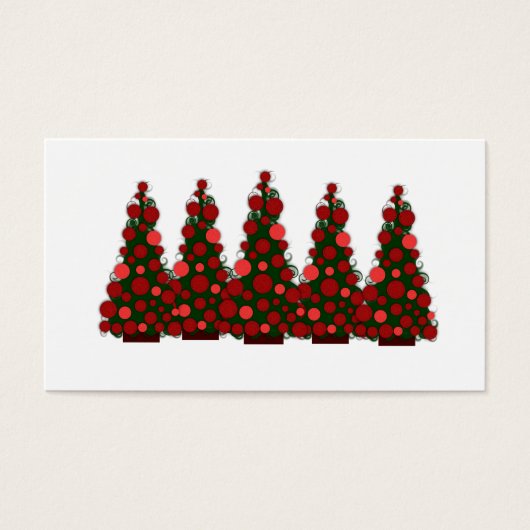 Tag der Geschenke an Red Christmas Tree (Vorderseite)