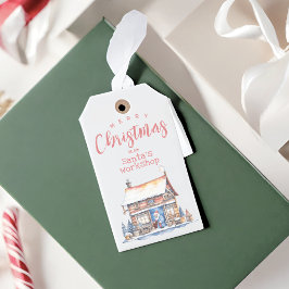 Tag der Geschenke für die Familie des Watercolor S Geschenkanhänger