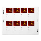 Tag der Geschenke für Red and Gold Tree (Vorne)