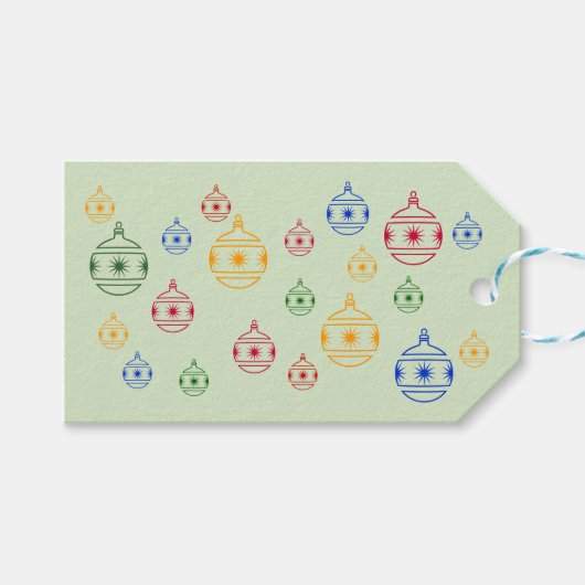 Tag der Geschenke - Weihnachtsdekorationen Geschenkanhänger (Vorderseite (Horizontal))