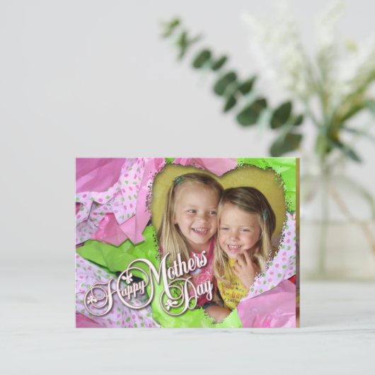 Tag der Gewehrherzen Postkarte (Stehend Vorderseite)