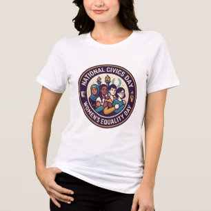 Tag der Gleichberechtigung der Frau, Fackel der Fr Tri-Blend Shirt