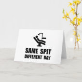 Tag der gleichen Spucke Karte (Gelbe Blume)