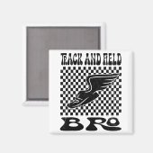 Tag der Gleis- und Feldbro-Mütter Magnet (Vorderseite/Rückseite)