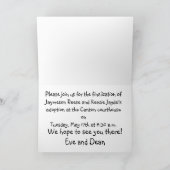 Tag der glücklichen Adoption Karte (Innenseite)