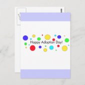Tag der glücklichen Adoption Postkarte (Vorne/Hinten)