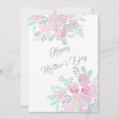 Tag der glücklichen Blume Einladung (Vorderseite)