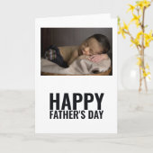 Tag der glücklichen Fotos personalisiert Karte (Gelbe Blume)