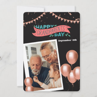Tag der glücklichen Großeltern Einladung