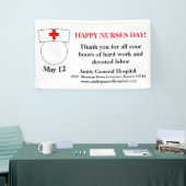 Tag der glücklichen Krankenschwestern Banner (Messeveranstaltung)