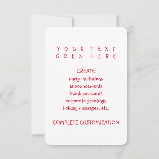 Tag der glücklichen Krankenschwestern Einladung (Rückseite)