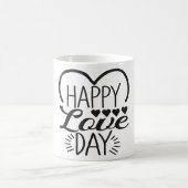 Tag der glücklichen Liebe Verwandlungstasse (Mittel)