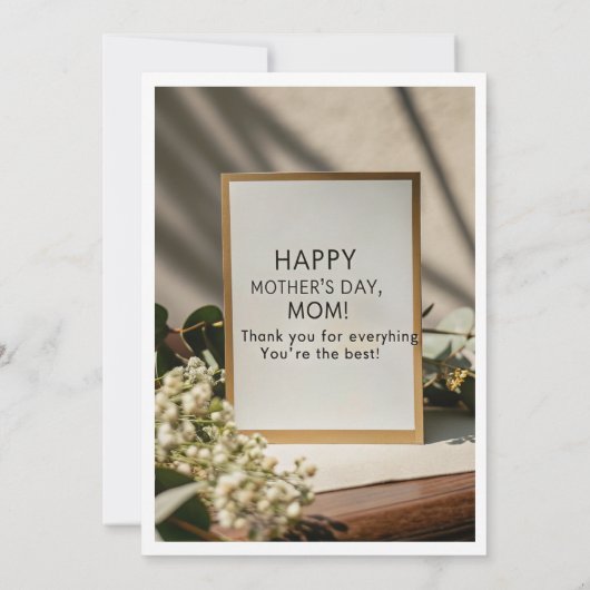 Tag der glücklichen Mütter (Rückseite)