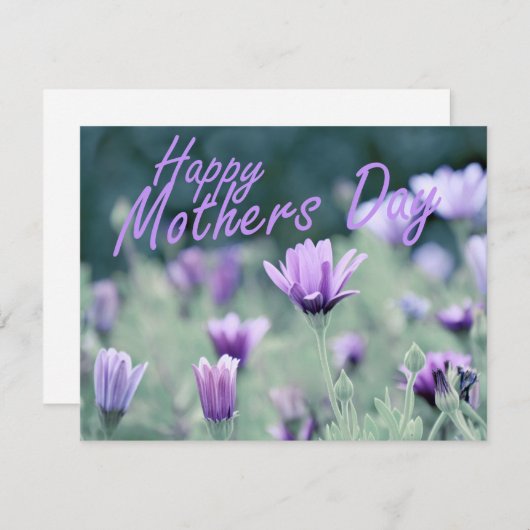 "Tag der glücklichen Mütter" (Vorne/Hinten)