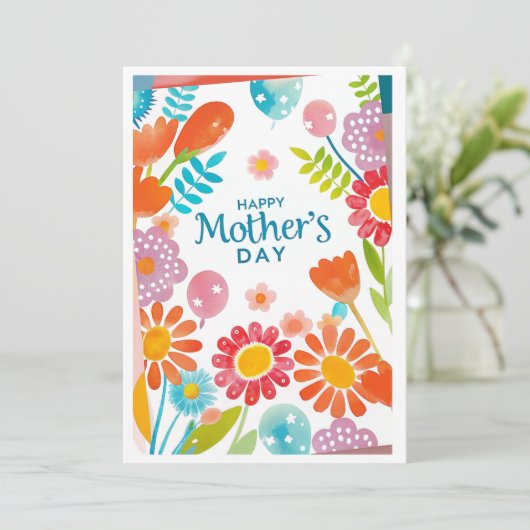 Tag der glücklichen Mütter (Stehend Vorderseite)